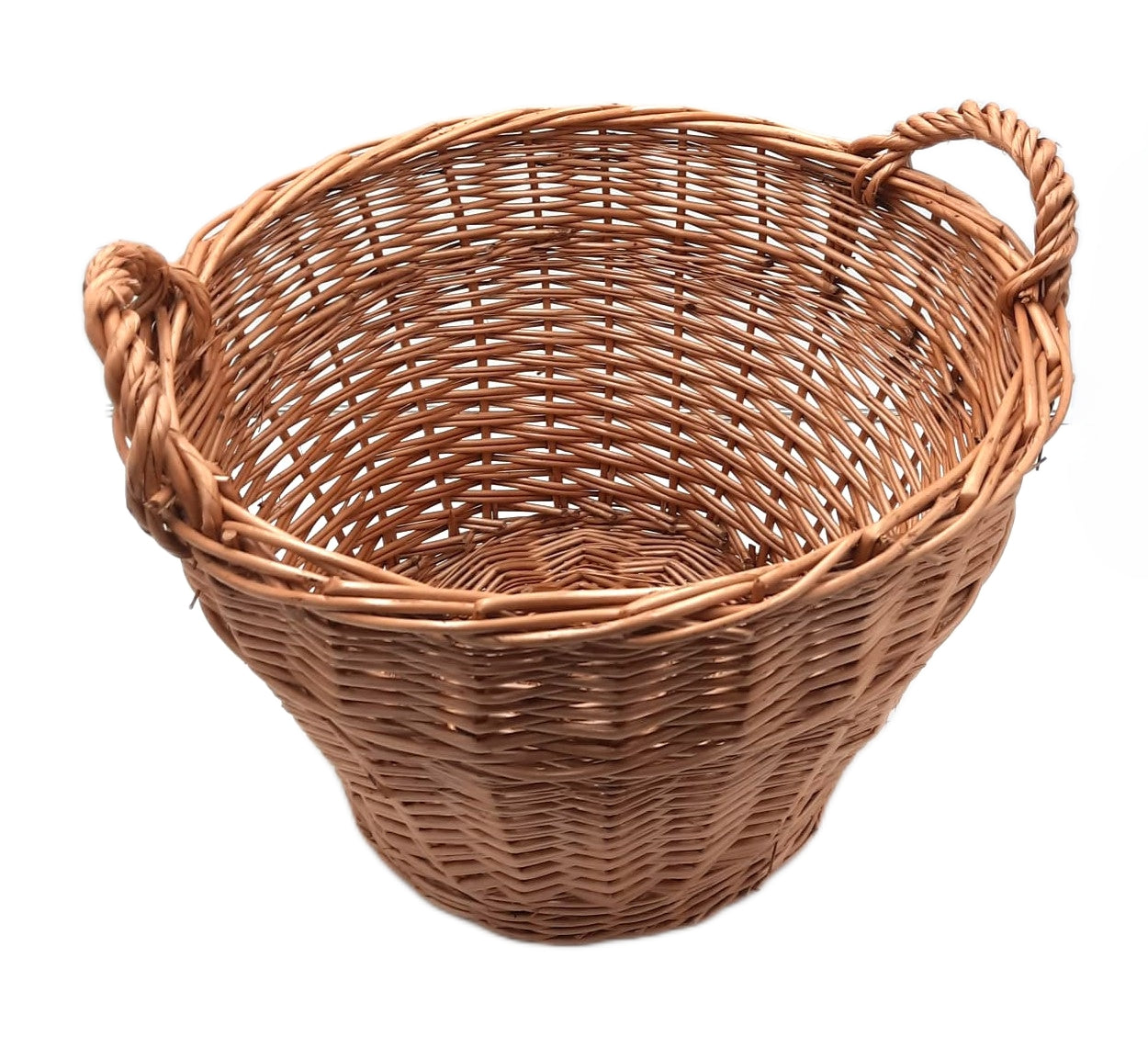 2950-10-0Holzkorb rund mit 2 Griffen