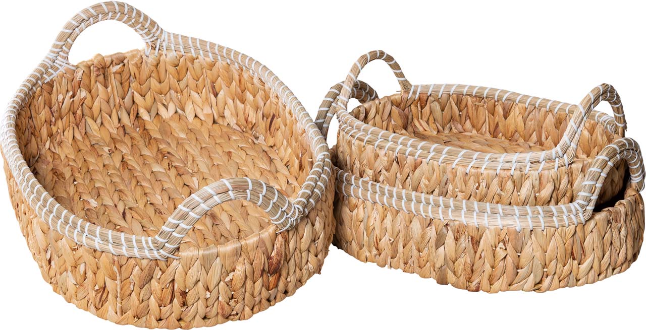 3991-20-0 SATZ SCHALEN 1-3 OVAL NATUR