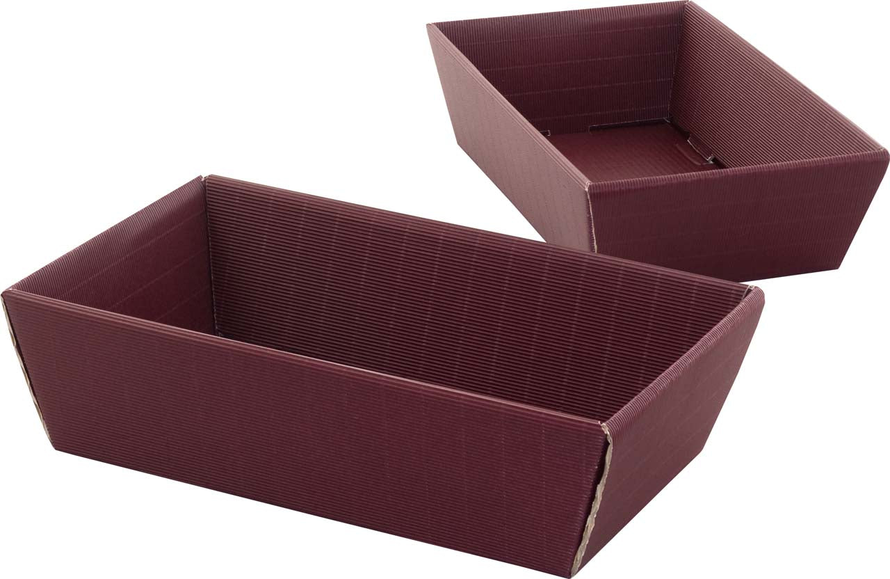 5500-61-0 GESCHENKKARTON 19 X 14X 10 CM AUBERGINE RECHTECKIG (1 STÜCK)