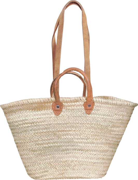 1097-20-0 STRANDTASCHE AUS PALMBLATT KURZER GRIFF/SCHULTERHENKEL
