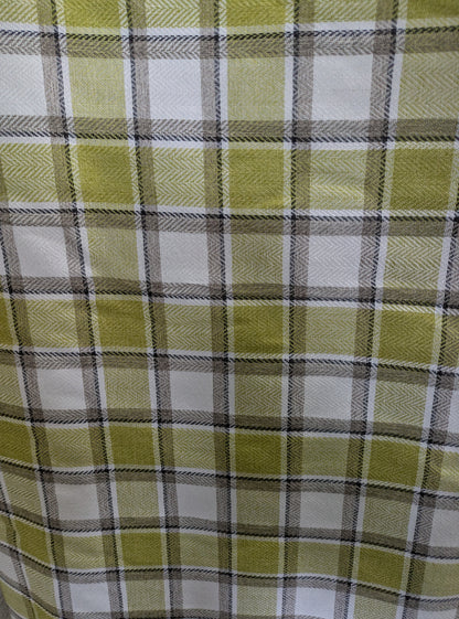 618-10-1 GARTENTABLETT OVAL MIT HENKEL UND STOFF/FOLIE (ohne Schale)