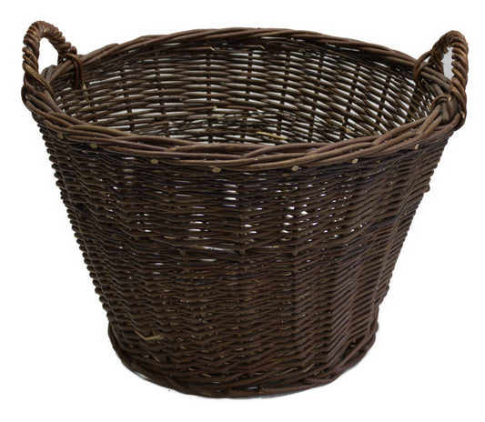 3500-21-050 KARTOFFELKORB UNGESCHÄLTE WEIDE (DURCHMESSER 50 CM OBEN) MIT GRIFFE