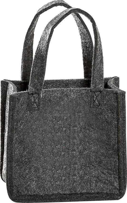 3514-55-0 KLEINE FILZTASCHE DUNKELGRAU