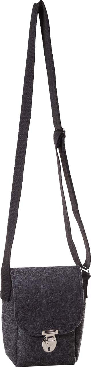 3526-55-0 Trachtenfilztasche UNI DUNKELGRAU