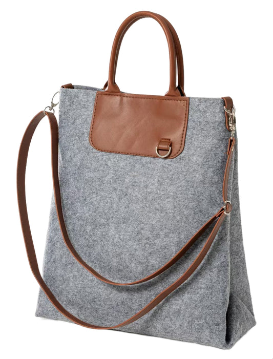 3540-56-0 FILZTASCHE HELLGRAU