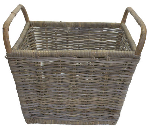 3583-56-0 HOLZKORB AUS PEDDIGROHR GRAU
