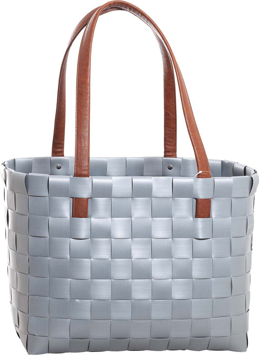 5030-56-0U CHIC SHOPPER ICE-BAG Grau/Silbergrau