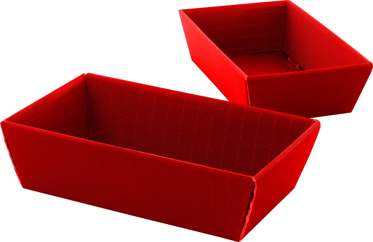 5500-35-0 GESCHENKKARTON 19 X 14X 10 CM ROT RECHTECKIG (1 STÜCK)
