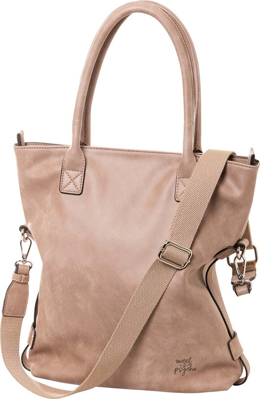 6001-52-0 SWEET&PSYCHO HANDBAG CASUAL/UMHÄNGETASCHE Julie´ Sweettaupe