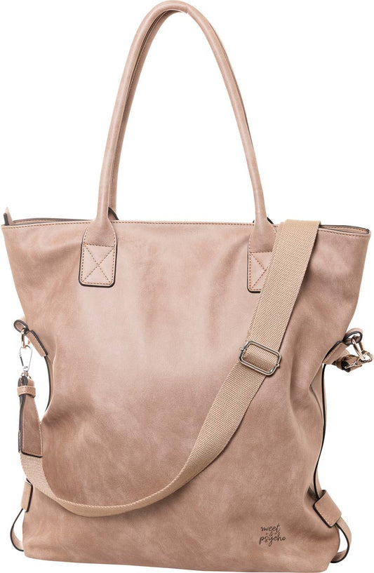 6002-52-0 SWEET&PSYCHO HANDBAG FABINNE`/UMHÄNGETASCHE Sweettaupe