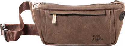 6005-50-0 SWEET&PSYCHO HIP BAG/HÜFTTASCHE Psychobraun