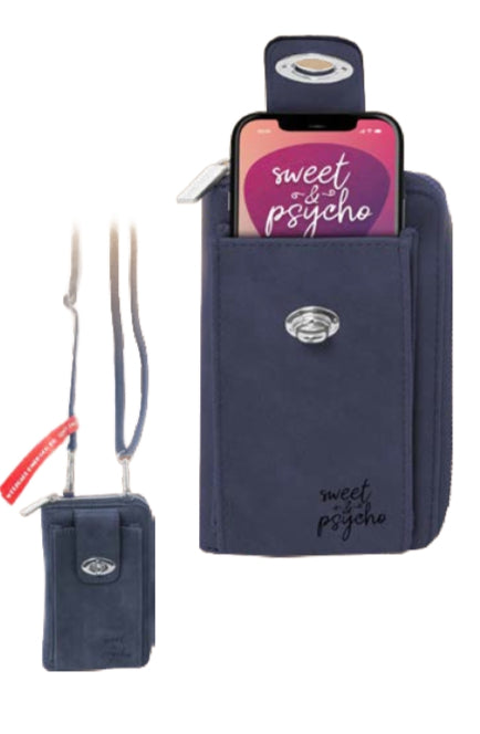 6007-60-0 SWEET&PSYCHO POCHETTE/GELDBÖRSE  Sweet Darkblue