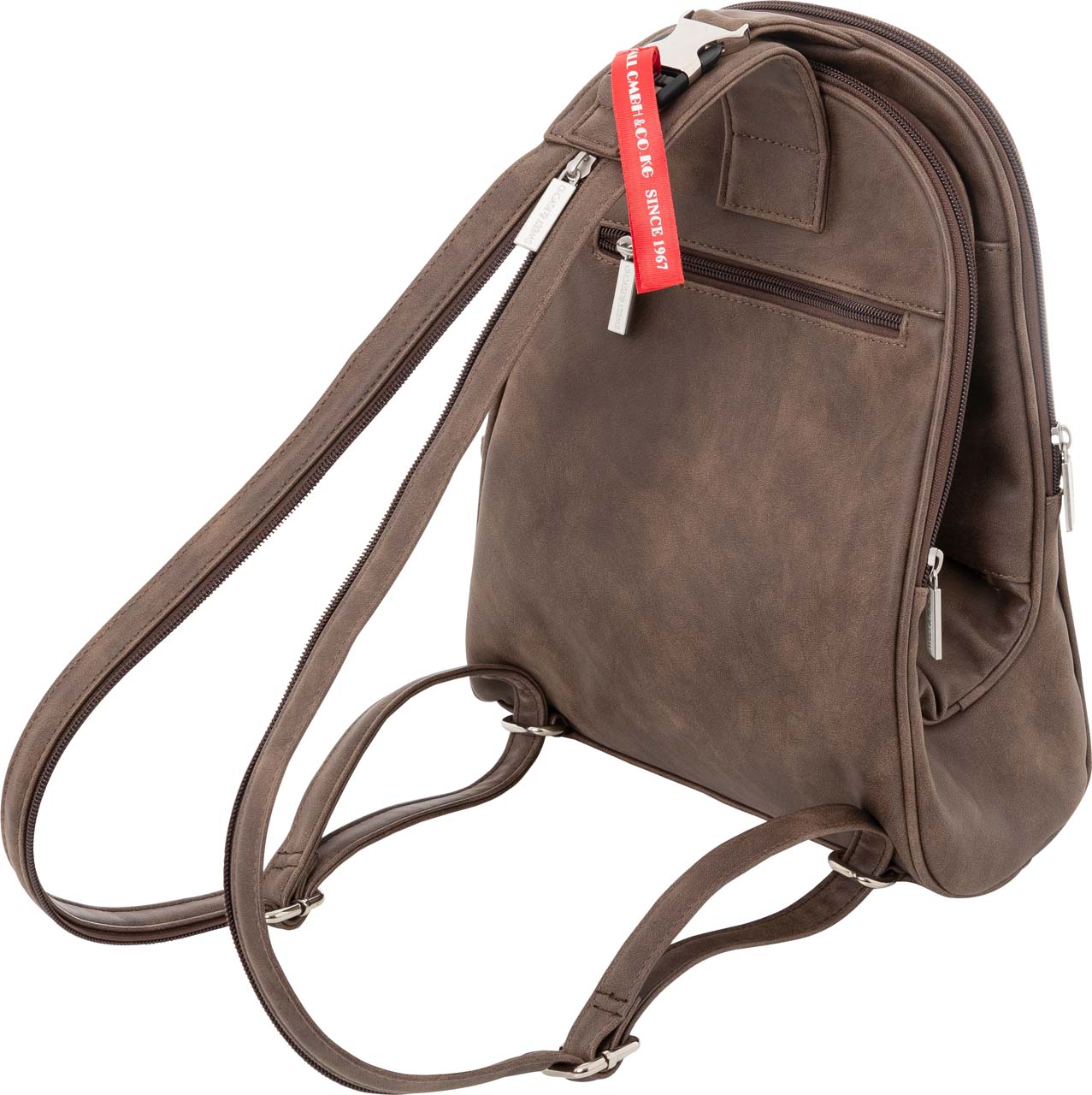 6011-50-0 SWEET&PSYCHO  Madame 2 FOLDBAG/RUCKSACK Psychobraun