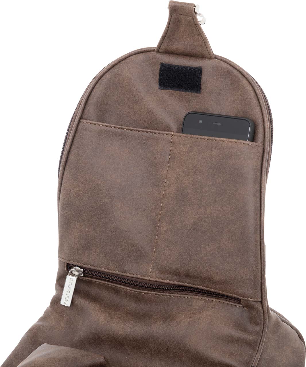 6011-50-0 SWEET&PSYCHO  Madame 2 FOLDBAG/RUCKSACK Psychobraun