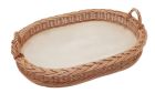 609-10-0 GARTENTABLETT OVAL MIT ZWEI Griffen