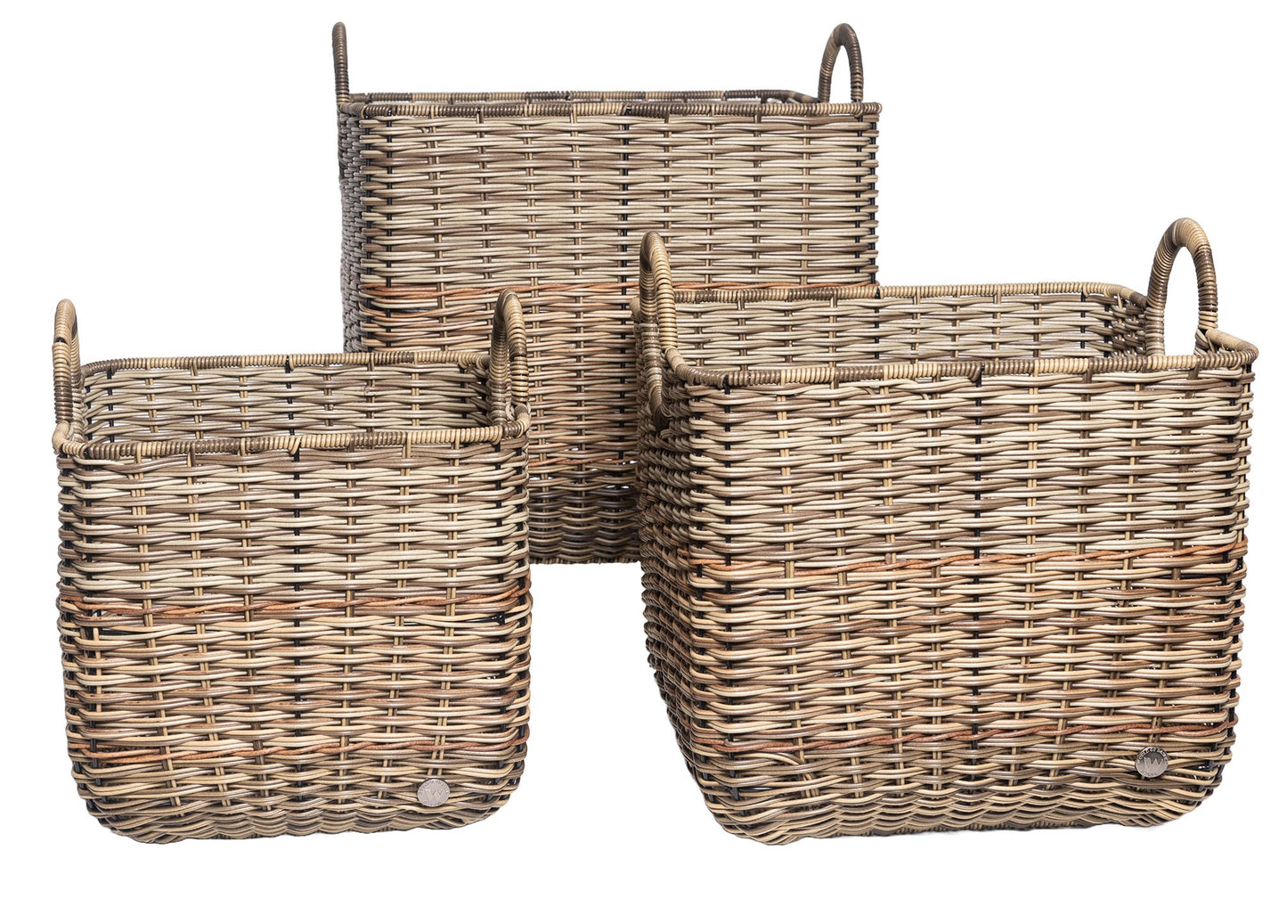 7000-09-0 POLYRATTAN MEHRZWECKKORB SATZ 1-3 QUADRATISCH (Kopie) (Kopie)