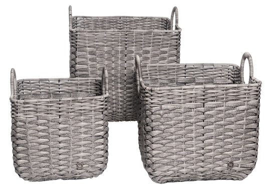 7000-56-0 POLYRATTAN MEHRZWECKKORB SATZ 1-3 QUADRATISCH