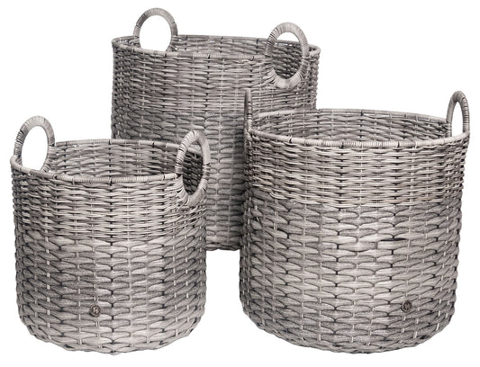 7002-56-0 POLYRATTAN MEHRZWECKKORB SATZ 1-3 RUND