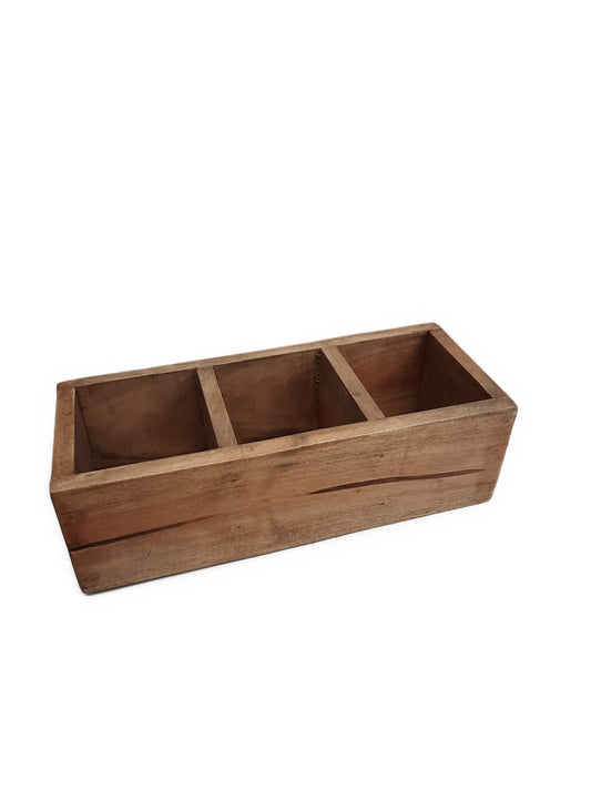 8013-20-0 Holzschale/Holzkiste NATUR