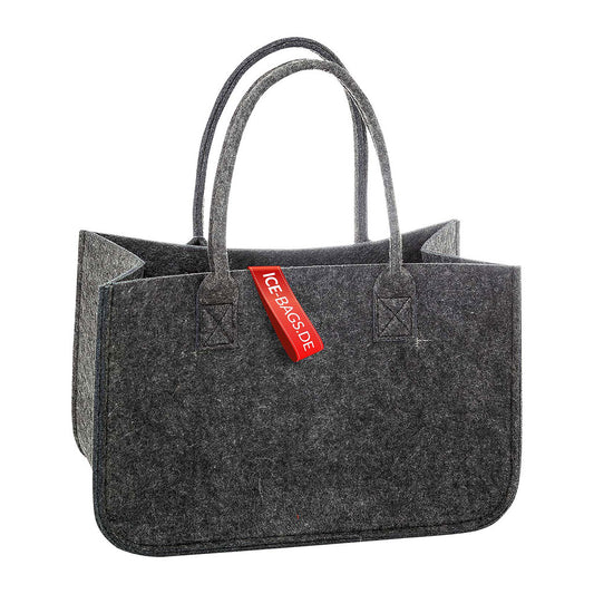 3413-55-0 FILZ EINKAUFSTASCHE COUNTRYSTYLE UNI DUNKELGRAU