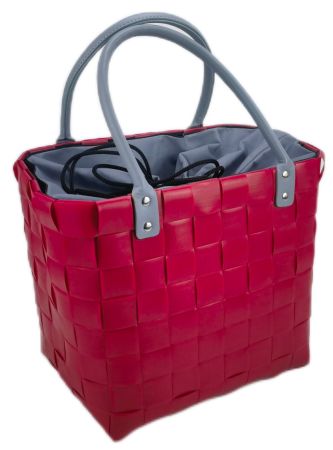 5009-39-2U Original Shopper ICE-RED mit Topping und kurzer Griff